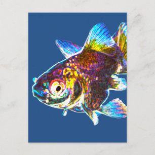 Cartão Postal Disco Goldfish