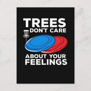 Cartão Postal Disco Golf Disco Golf Frisbee