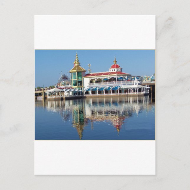 Cartão Postal Disneylândia (Frente)