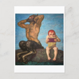 Cartão Postal Dissonância | Franz von Stuck |