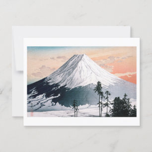 Cartão Postal distrito de Katsuyama [komei]