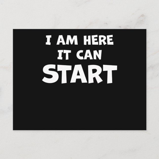 Cartão Postal Dito engraçado presente engraçado sarcasmo ironia  (Frente)