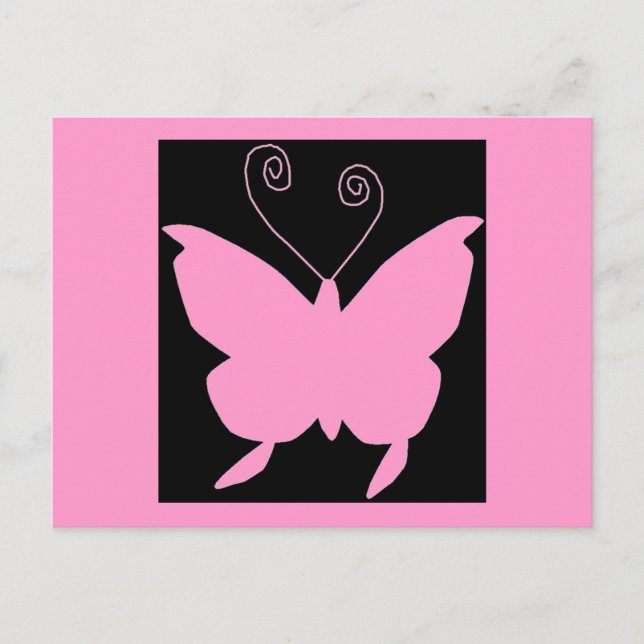 Cartão Postal Diva Butterfly (Frente)