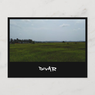 Cartão Postal Divar, Goa (Índia)