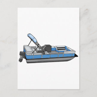 Cartão Postal diversão de pontoon