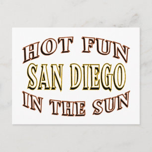 Cartão Postal Diversão de San Diego