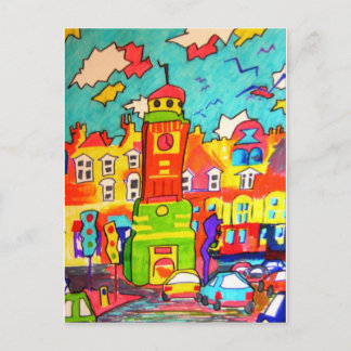 Cartão Postal Diversão em Clocktower