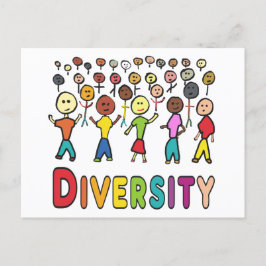 Cartão Postal Diversidade