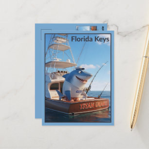 Cartão Postal Divertido dos Florida Keys