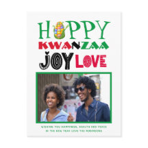 Divertido Feliz Kwanzaa AMOR JOY FOTO