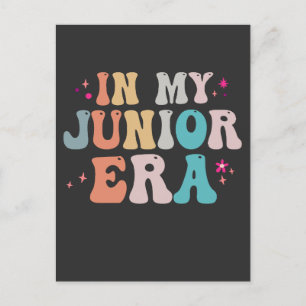 Cartão Postal Divertido Volta às Aulas Na Minha Era Júnior Profe