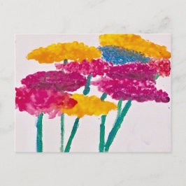 Cartão postal divertido Zinnia 2