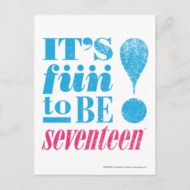 Cartão Postal Divertimento 2 B 17-Aqua (Frente)