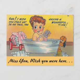 Cartão Postal Divertir-me maravilhosamente!