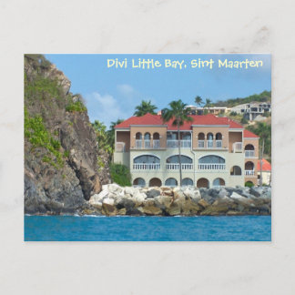Cartão Postal Divi Little Bay SXM Sint Maarten