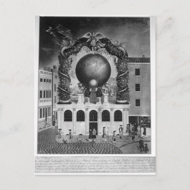 Cartão Postal Dívida Náutica de 1782 (Frente)