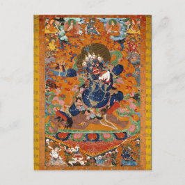 Cartão Postal Divindade budista tibetana Yama