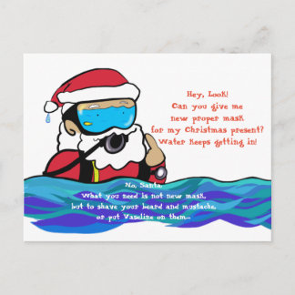 Cartão Postal Divisor Claus ポ ス カ Santa ド