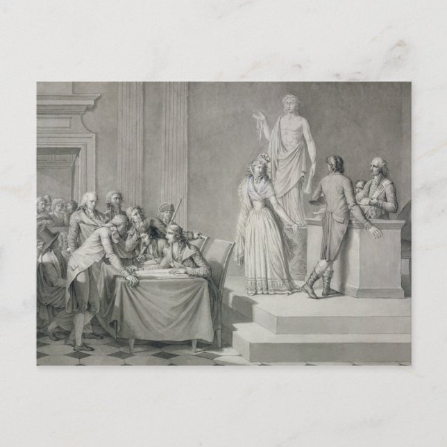 Cartão Postal Divórcio Republicano (Frente)