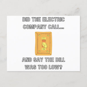 Cartão Postal Dizendo coisas engraçadas de Pai 