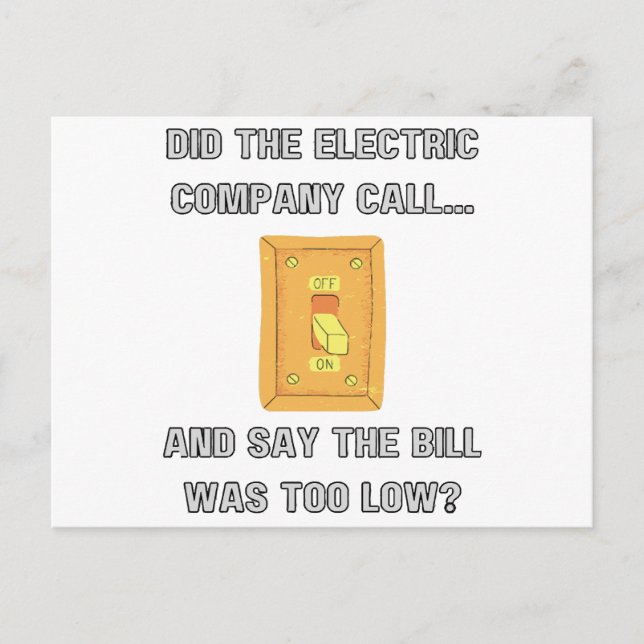 Cartão Postal Dizendo Pai Engraçado  (Frente)