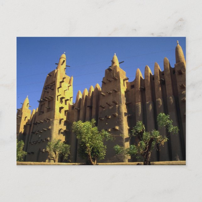 Cartão Postal Djenne, Mali (Frente)