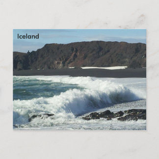 Cartão Postal Djúpalónssandur e Dritvík, Snæ felsnes, Islândia