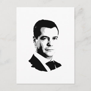 Cartão Postal Dmitriy Medvedev