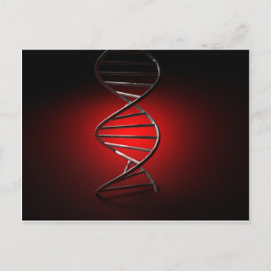 Cartão Postal DNA Double Helix