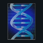 Cartão Postal DNA ID Science<br><div class="desc">Um cartão-postal legal e moderno,  inspirado na ciência,  concebido como um presente para todos os cientistas,  professores de ciência,  estudantes de ciência,  enfim,  qualquer geek de ciência na sua vida (e isso inclui você)! Projetado pela Science Geekness © em http://www.zazzle.com/sciencegeekness*</div>