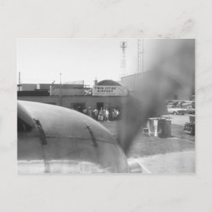 Cartão postal do Aeroporto das Cidades Gêmeas