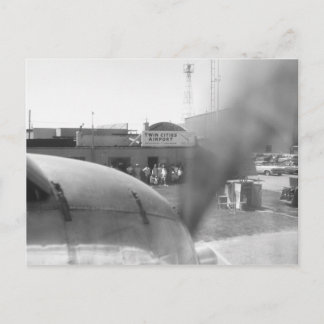 Cartão postal do Aeroporto das Cidades Gêmeas