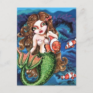 Cartão postal do amigo subaquático