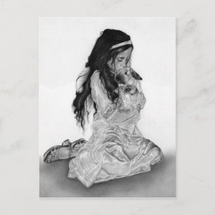 Cartão postal do Angel Bunny