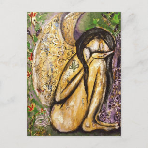 Cartão postal do Anjo das Asas Sensíveis