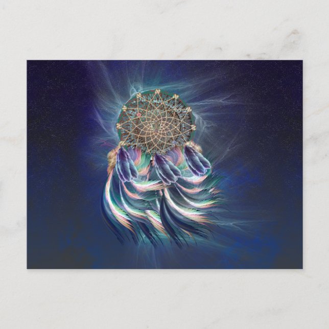 Cartão postal do apanhador de sonhos (Frente)