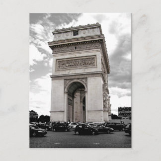 Cartão postal do Arc de Paris de Triomphe