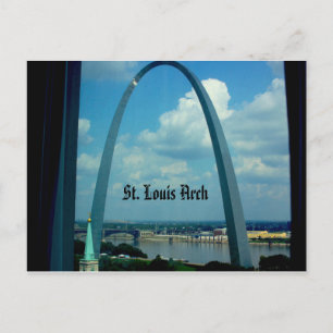 Cartão postal do Arco de St. Louis