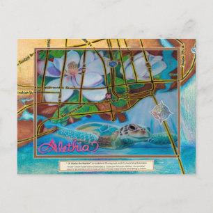 Cartão Postal do Artista Centro de Pensacola, Flór