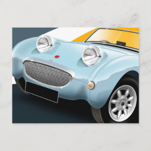 Cartão postal do Austin Healey Sprite