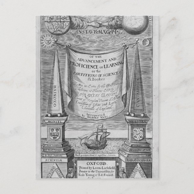 Cartão Postal "Do avanço e da proficiência da aprendizagem" (Frente)