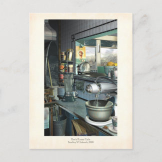 Cartão postal do Bees Knees Cafe