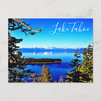 CARTÃO POSTAL DO BELO LAGO TAHOE