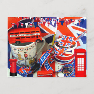 Cartão postal do Best of British Souvenirs