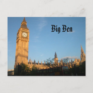 Cartão postal do Big Ben