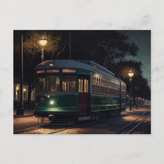 Cartão Postal do Bonde de Nova Orleans