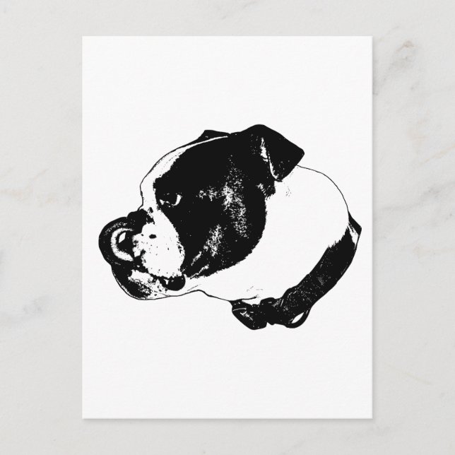 Cartão postal do Bulldog Bold (Frente)