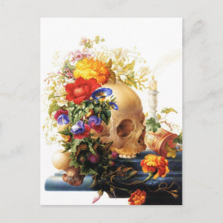 Cartão postal do Buquê Vanitas