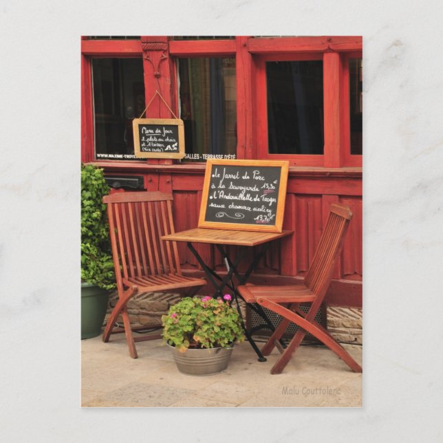 Cartão postal do Café Francês (Frente)