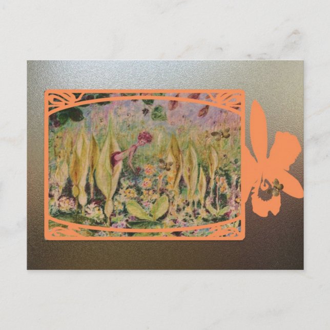 cartão postal do calendário de marcha (Frente)